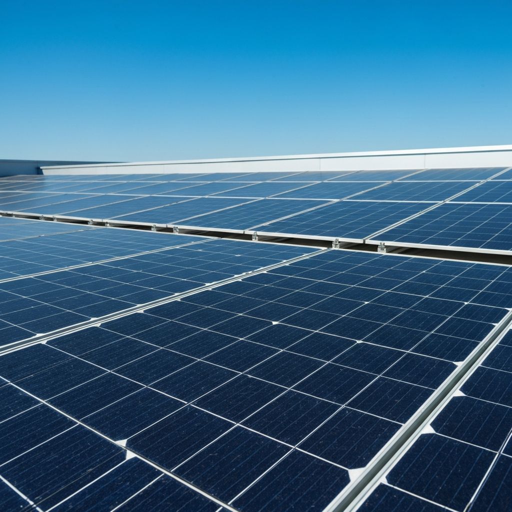 Paineis solares instalados